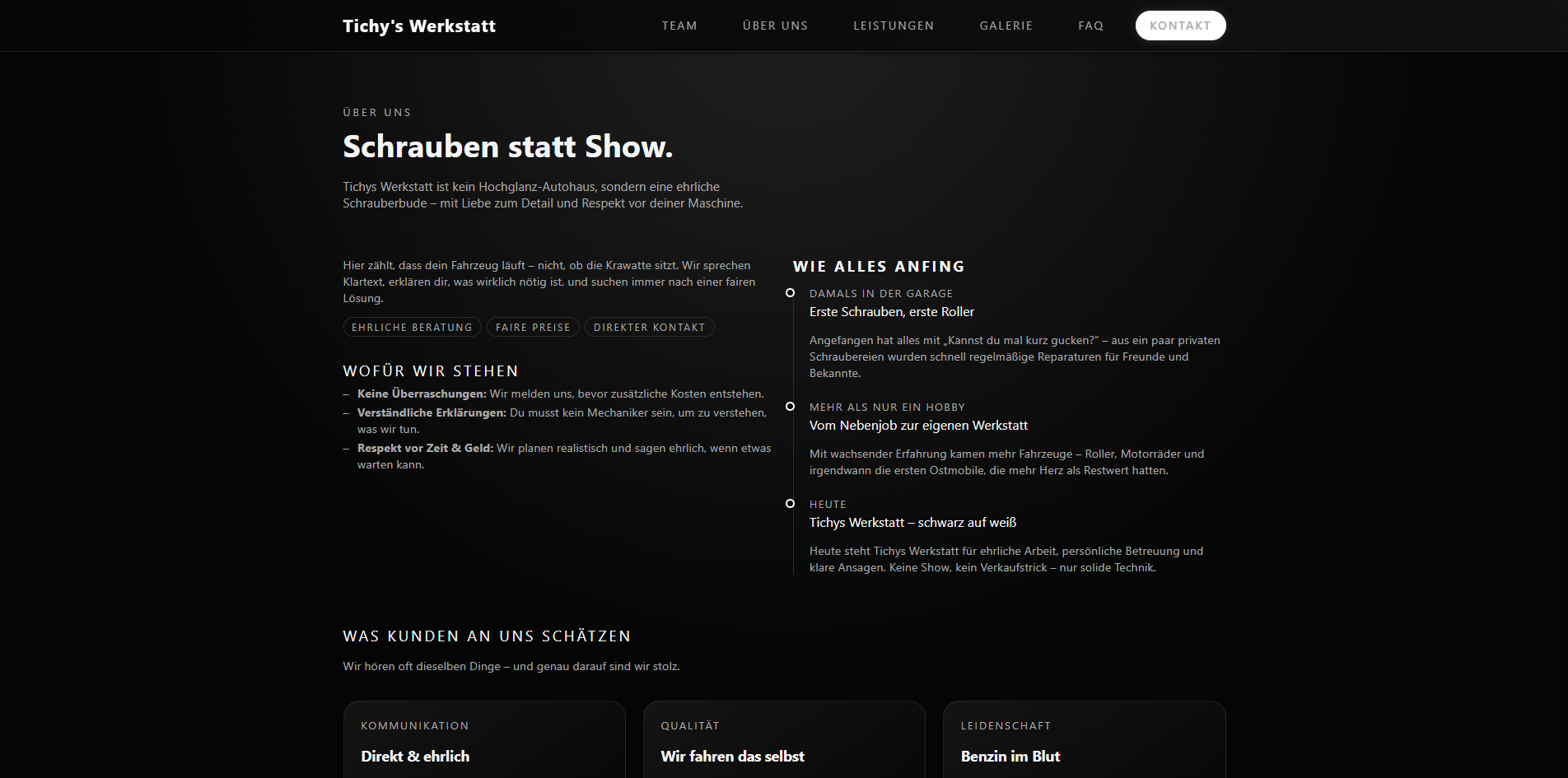 Tichys Werkstatt Bild 2